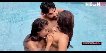 Indian Girlfriend Priya Rai Is Fucked Hard By The Pool
