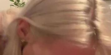 Hot Blonde Milf Rides Her Boyfriends Cock Rough | Cam4