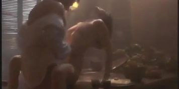 Clara Bellar Breasts,  Butt Scene  in The First 9 1/2 Weeks