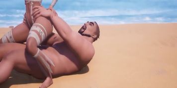 Hot Sex With Hot Girl Amelie 2020  3D Porn  Wild Life