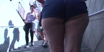 big ass spanish in short jean (Sunny Diamond)