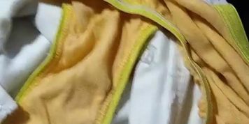 Panty cumshot