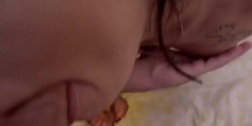 Gia Paige - cousin-offered-a-dick-to-a-brunette-and-she-gave-a-blowjob