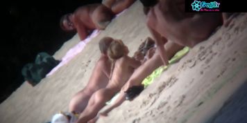 Beautyful Bodies are Exposed at Nudist Beaches through SpyCam