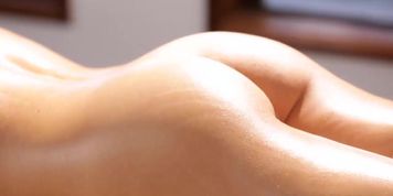 Adriana and Darcie having passionate sex after a hot massage