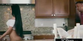 Raven Bay gets boobs her neighbors to cheat