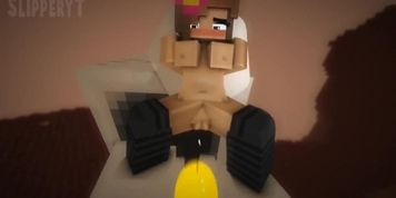 Minecraft Jenny X Ghast