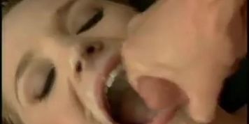 Aurora Snow - extreme bukkake funnel cumswallow (Sweet Paige)