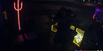After clubbing amateur Asian gf put on a show (ClubAmateur)