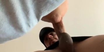 I deepthroat his dick and let him screw me no lube