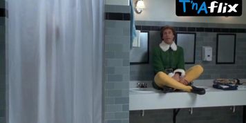 Zooey Deschanel Sexy Scene  in Elf