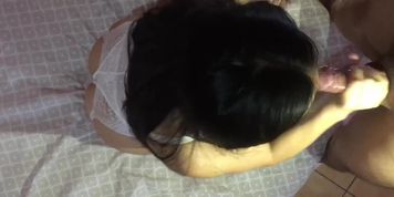 Cojiendo peque&ntilde;a latina-Small latina fucked cum on face