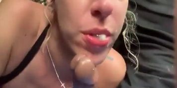 JS BBC CAR BLOWJOB POV