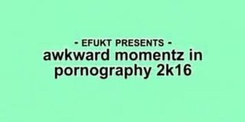 Awkward Moments in Pornography 2K16