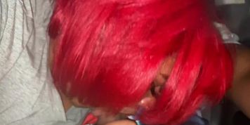 Sloppy head from BBW redbone after car ride