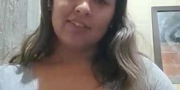 Cute bbw big ass girl vibrator pussy fuck on cam