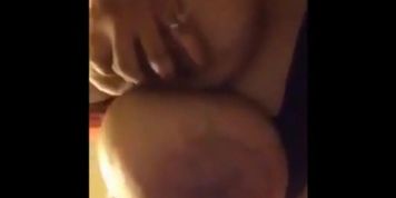 Mia Shows Her Big Black Titties Part Six