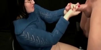 Femdom Handjob
