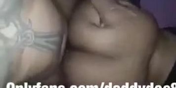 HUGE BUBBLE BOOTY BACKSHOTS FROM BBC ON MIXED LATINA WHILE PARENTS SLEEP