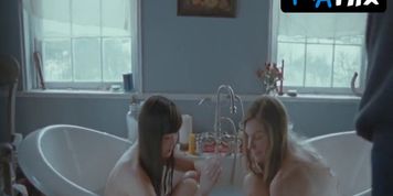 Lindsay Burdge Breasts,  Bush Scene  in First Winter