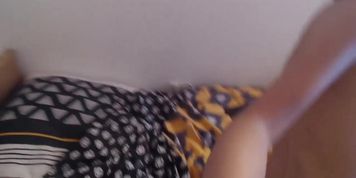 Sexy blonde Patricia fucking with bf