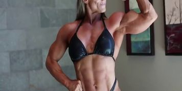 Sexy Muscle Milf part 1