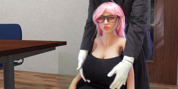Selana Secretary Blowjob