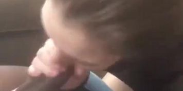 Boyfriend makes gf suck his brothers dick