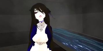 Sexy Anime Girl Seduces you into a steamy bath for Sex