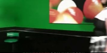 Wife caught her hubby with plumper