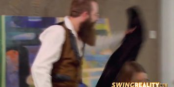 Ready to see how these horny swinger couples fuck?