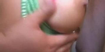 Big Booty Black Pornstar Pinky Rides Huge White Dick