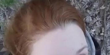 super cute teen outdoor facial