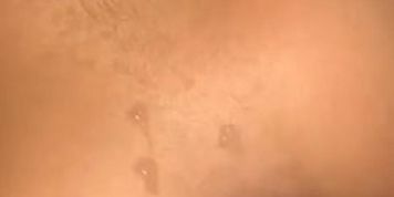 Ex gf takes cumshot on her ass after work