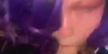 Slut Crossdresser sucks dick