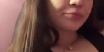 Cutie on Periscope Flashing and Playing on Periscope (Victoria Tiffani)
