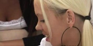 CFNM handjob loving ladies