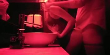 Sex in club toilet