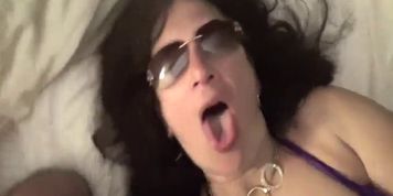 Hot Busty Mature Gets Facialed