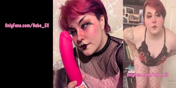 Chubby Young Goth Slut OF Preview, BJ and Touching and Fucking my Pussy