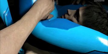 Samus facesitting