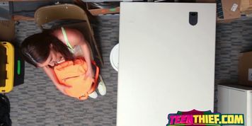 Hard dick destroying tiny pussy