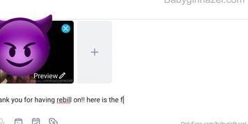 I sent out a HOT full length video to my Rebills! If you did.. by babygirlhazel from OnlyFans | Coomer