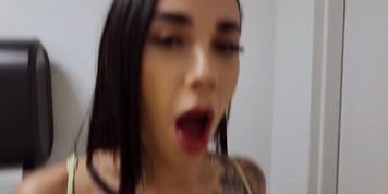 Stepsis Helps Brother To Cum