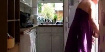 Mature British Flasher (Delivery Man)
