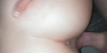 Horny Teen Cums On My Huge Dick