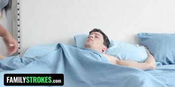 Stepmom's Cure Her Stepsons Jerk-Off Habit