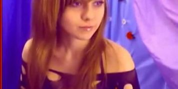 Hot Redhead Smoking