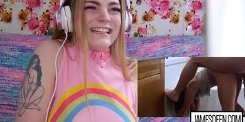 CARLY RAE SUMMERS REACTS TO JAMES DEEN VS SARA LUVV - HONEST PORN REACTIONS - HPR09