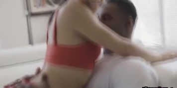 Jamal had only two choices, fuck with Abella or she'd tell his wife his secret (Abella Danger, Bella Danger)